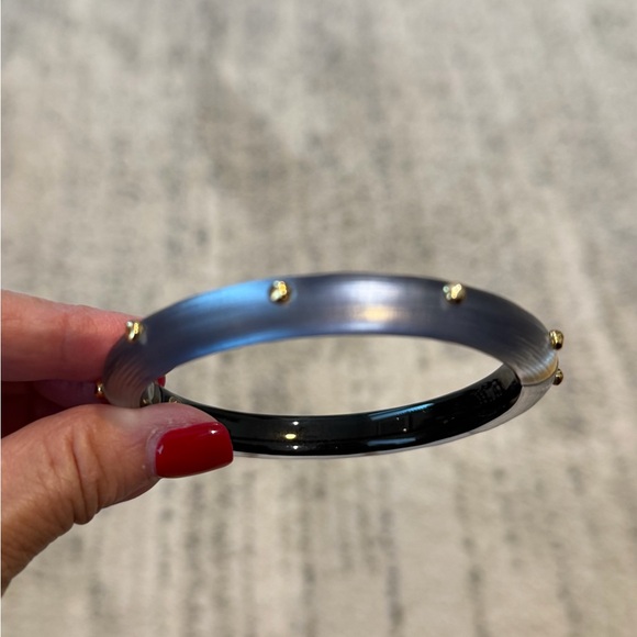 Alexis Bittar Jewelry - Alexis Bittar Lucite Gold Stud Bracelet